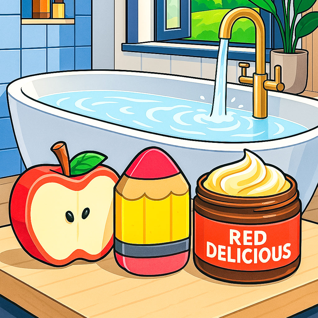 RED DELICIOUS APPLE ARTISAN SOAP