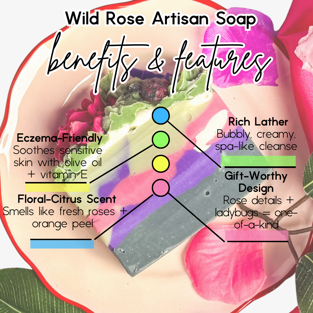 WILD ROSE ARTISAN SOAP