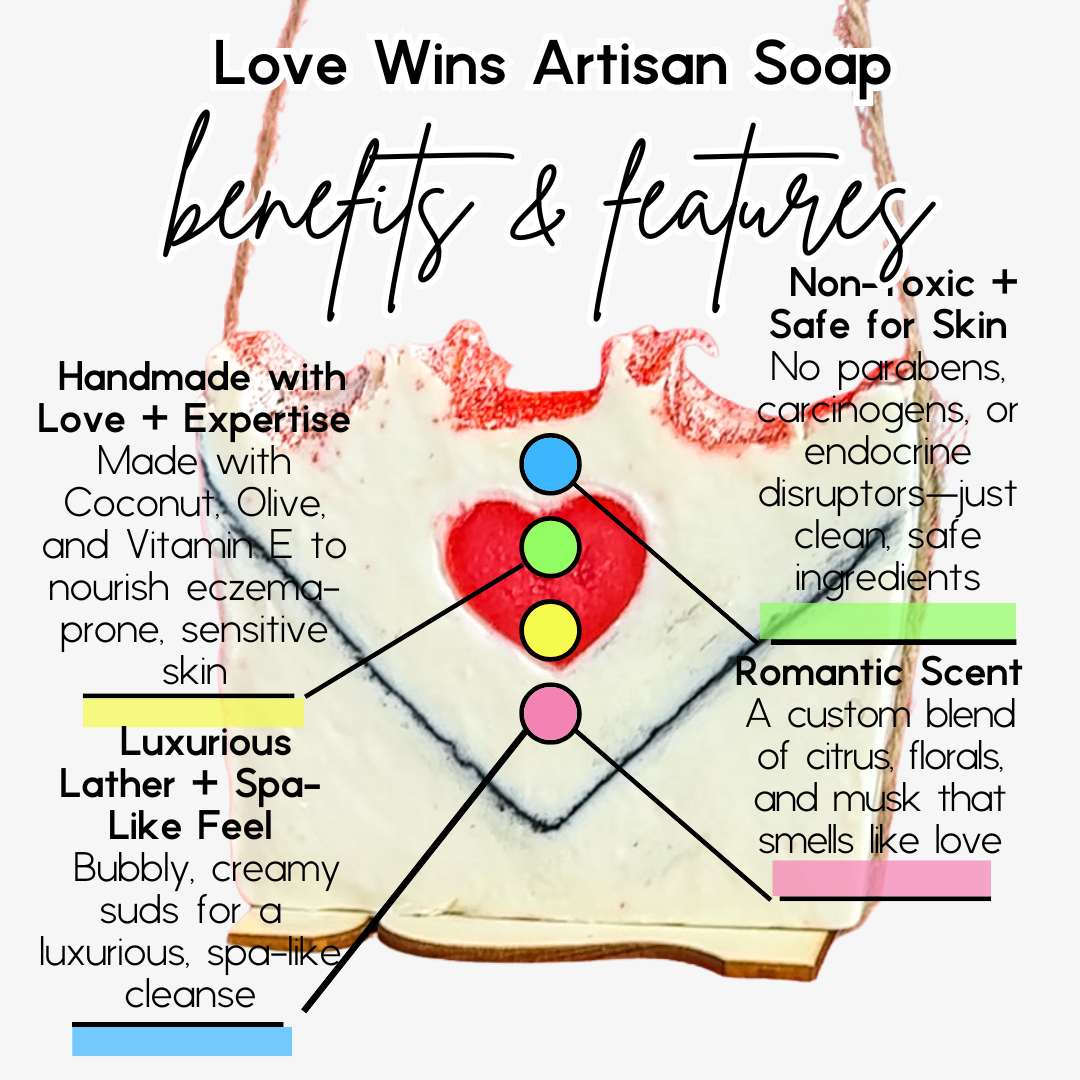LOVE WINS ARTISAN SOAP