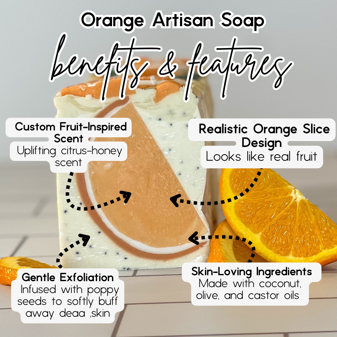 ORANGE ARTISAN SOAP