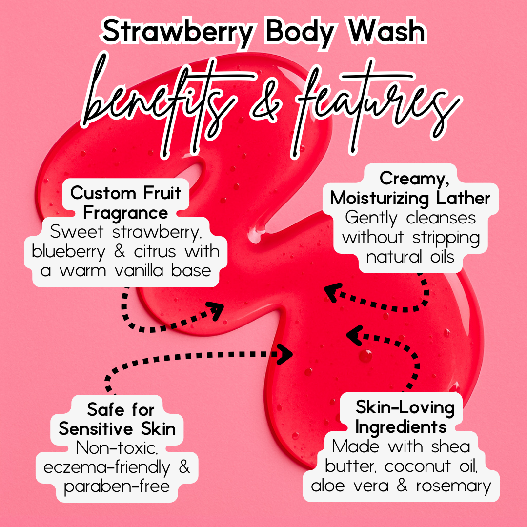 STRAWBERRY BODY WASH