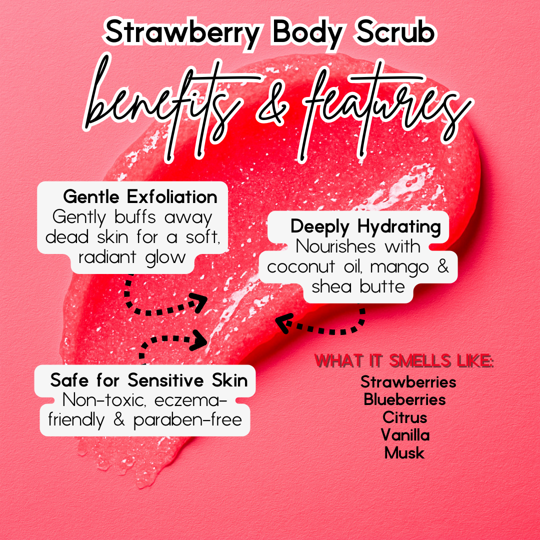 STRAWBERRY BODY SCRUB