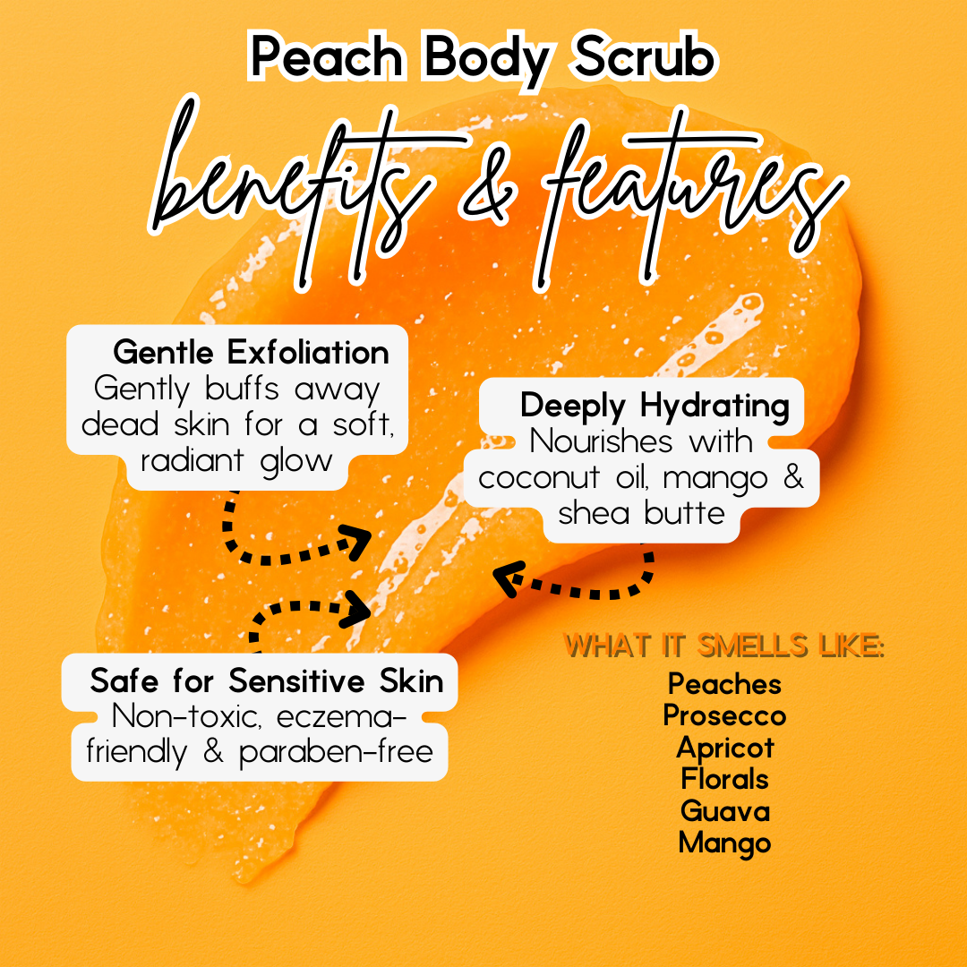 PEACH BODY SCRUB