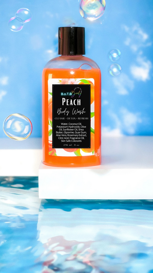 PEACH BODY WASH