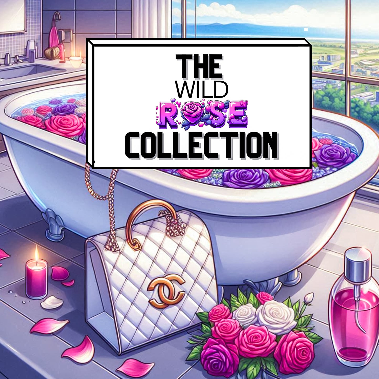 ROSE BEAR GIFT BASKET