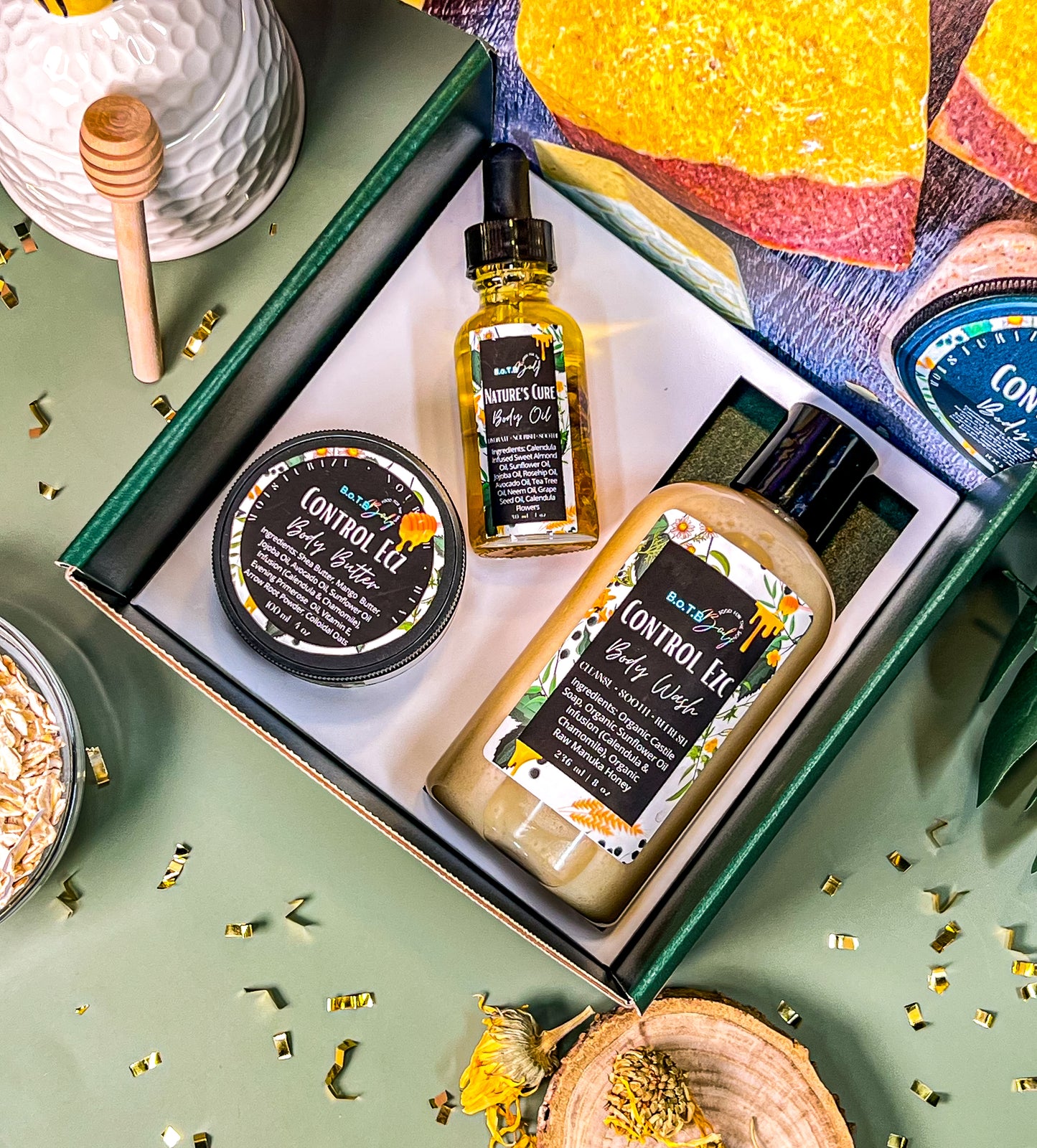 THE NATURE'S CURE COLLECTION GIFT BOX