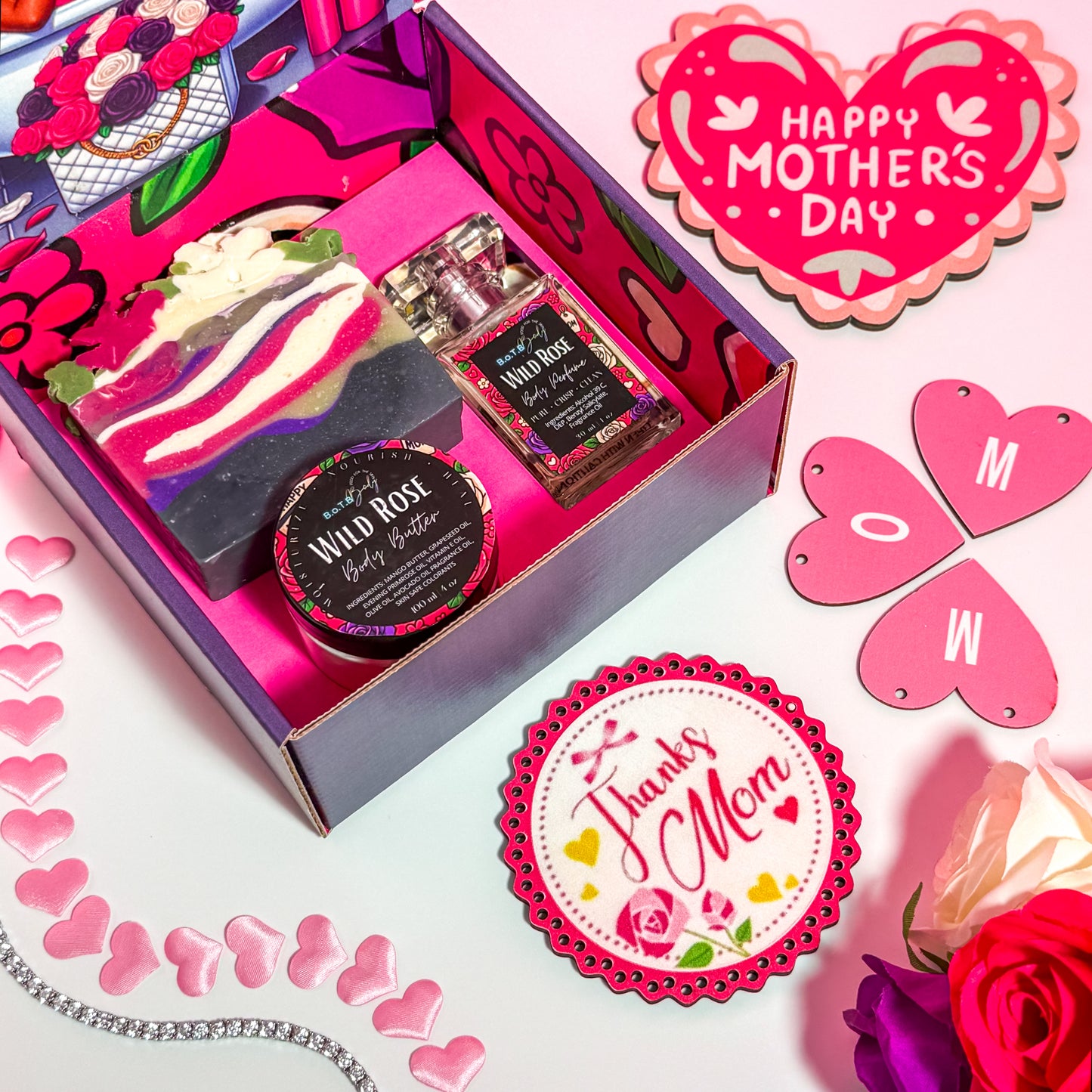 THE WILD ROSE COLLECTION GIFT BOX