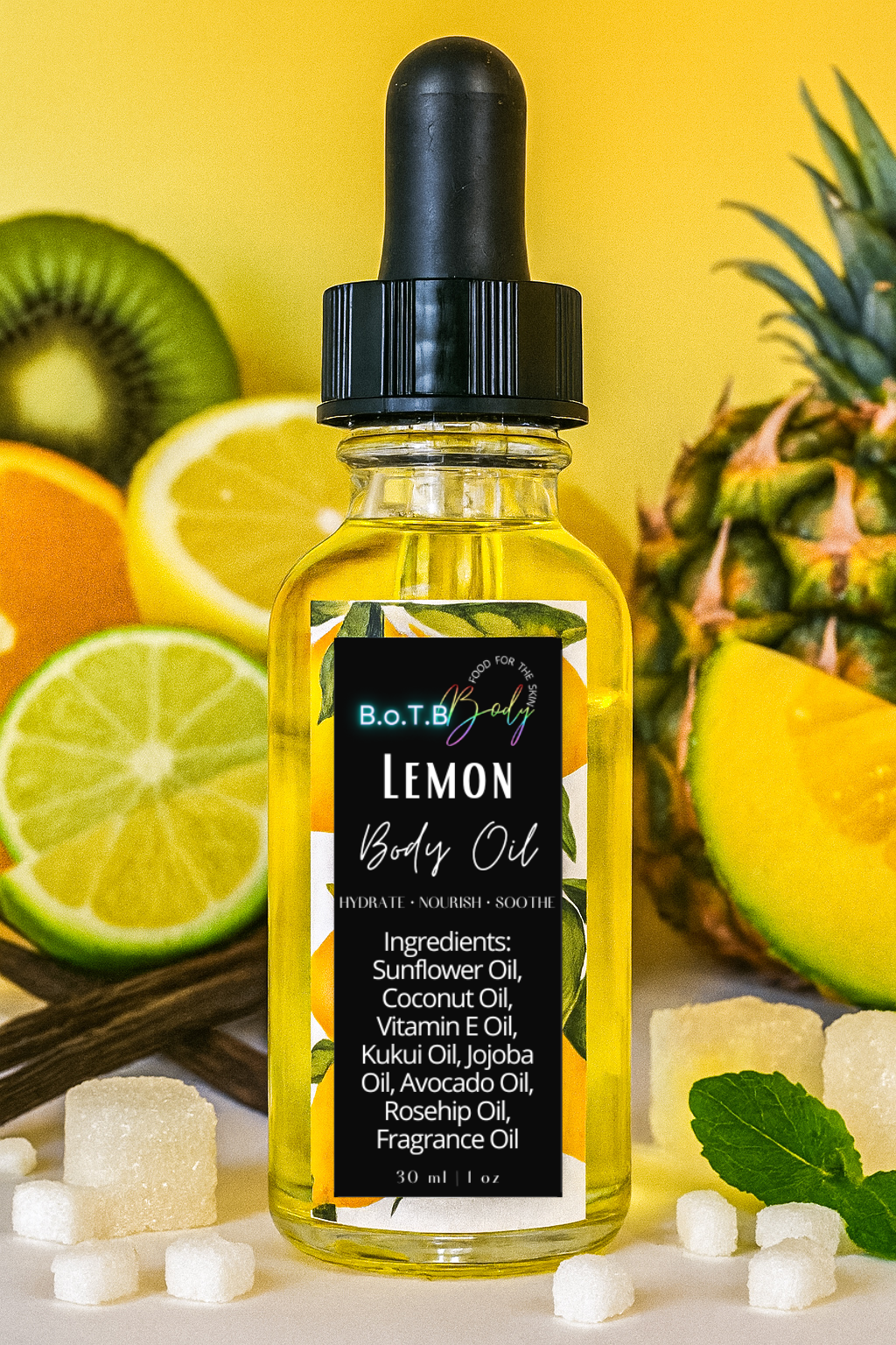 LEMON BODY OIL