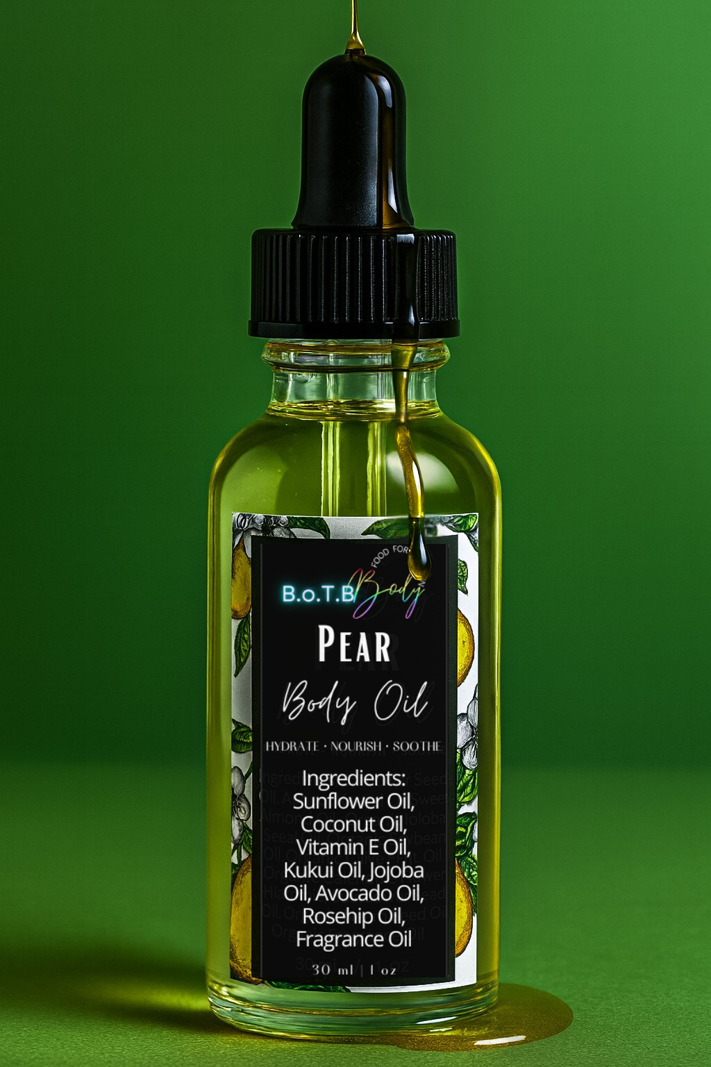 PEAR BODY OIL
