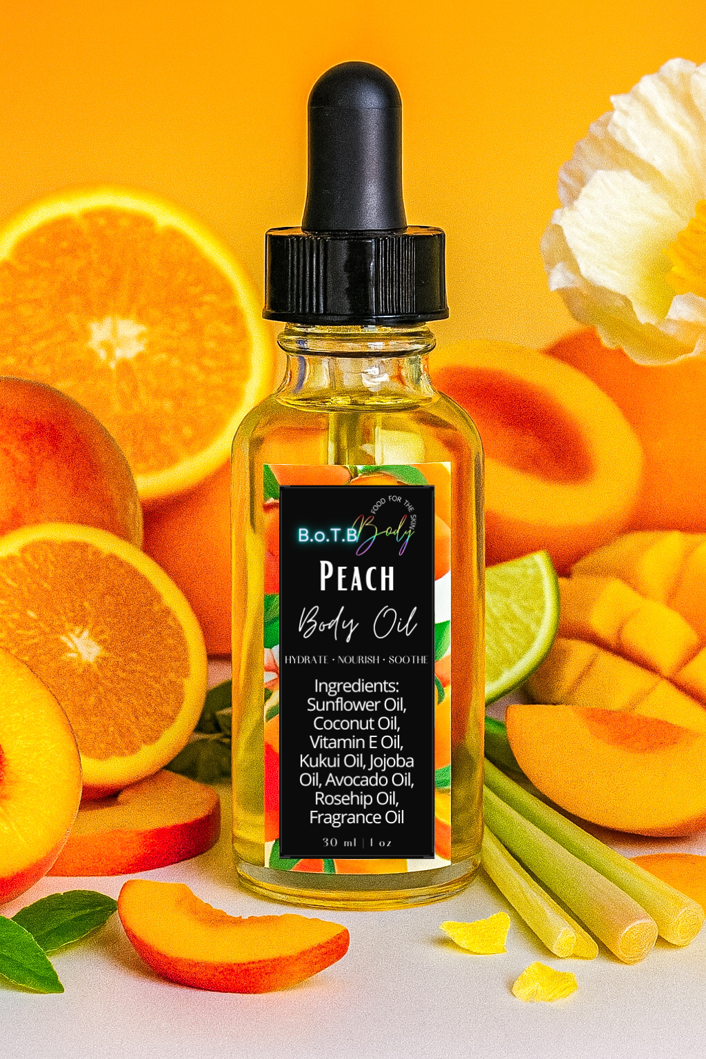 PEACH BODY OIL