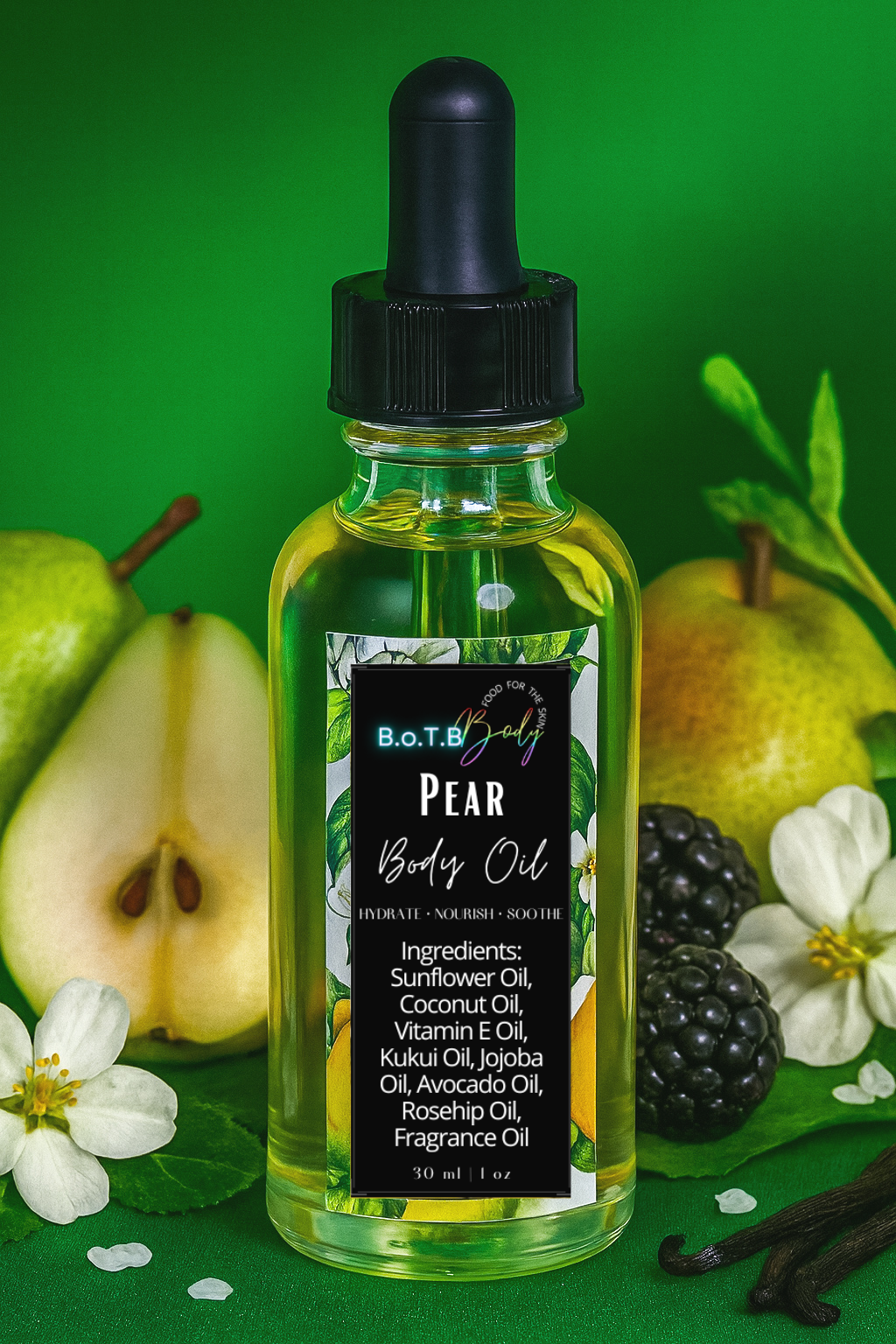 PEAR BODY OIL