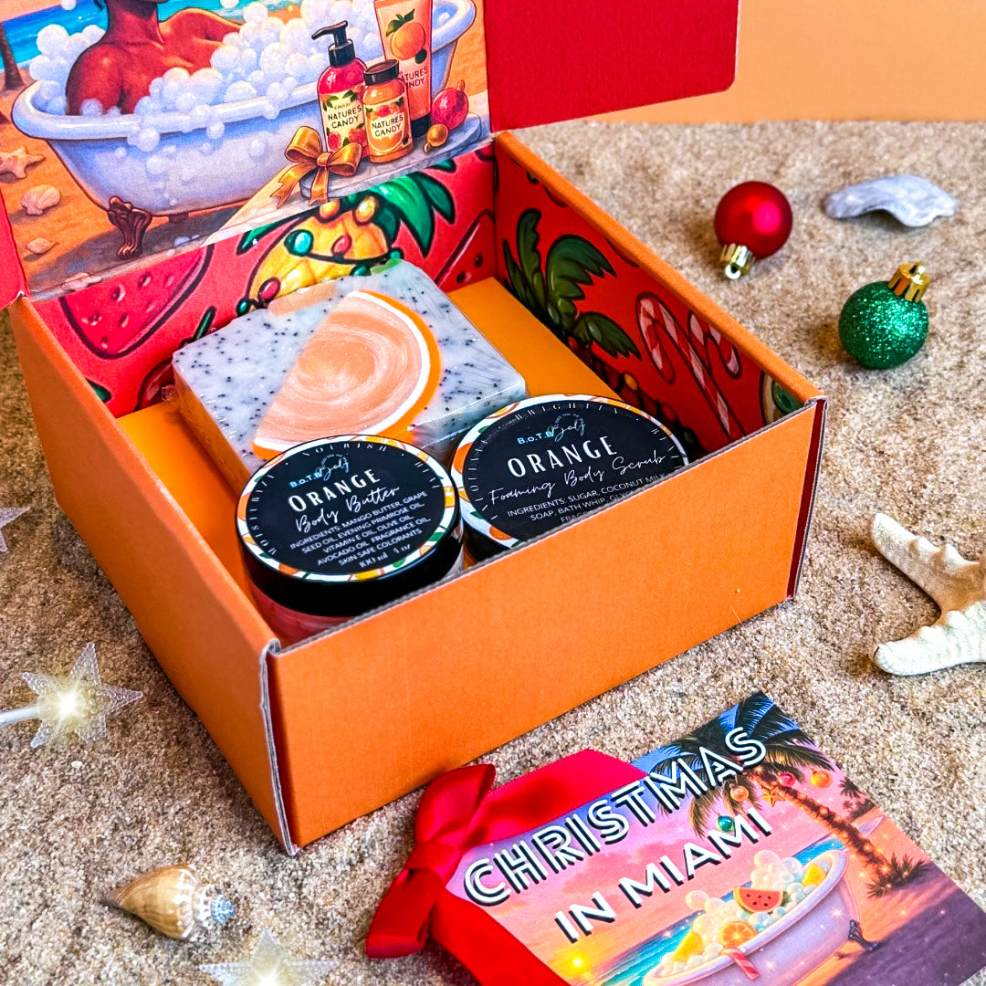 THE NATURE'S CURE COLLECTION GIFT BOX | "CHRISTMAS IN MIAMI"