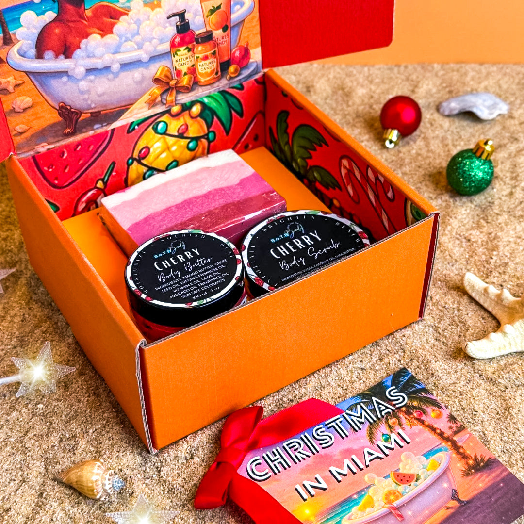 THE NATURE'S CURE COLLECTION GIFT BOX | "CHRISTMAS IN MIAMI"