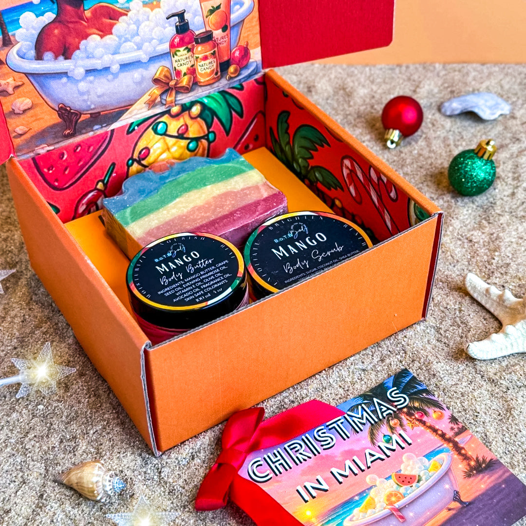 THE NATURE'S CURE COLLECTION GIFT BOX | "CHRISTMAS IN MIAMI"