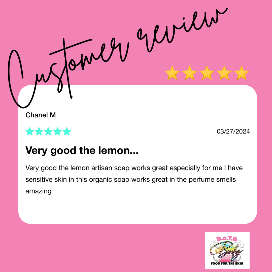 LEMON ARTISAN SOAP
