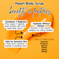 PEACH BODY SCRUB