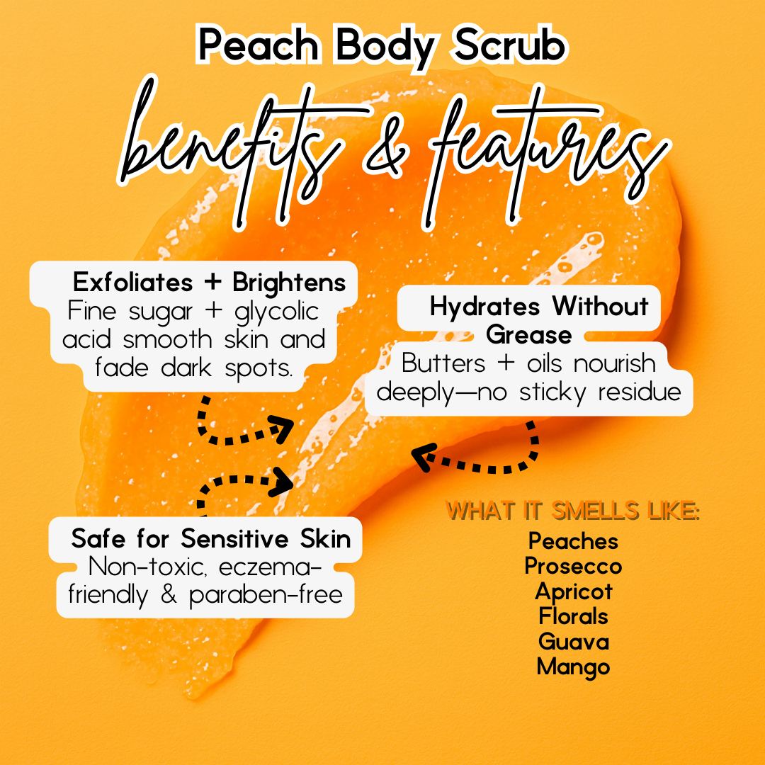 PEACH BODY SCRUB