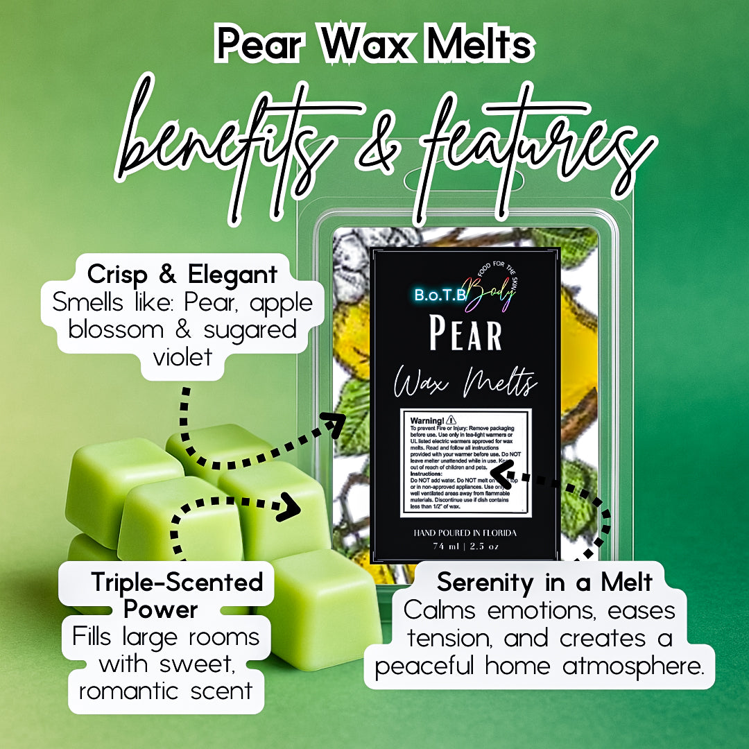 PEAR WAX MELTS