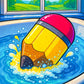 PENCIL BATH BOMB