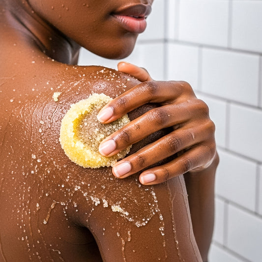 PEACH BODY SCRUB