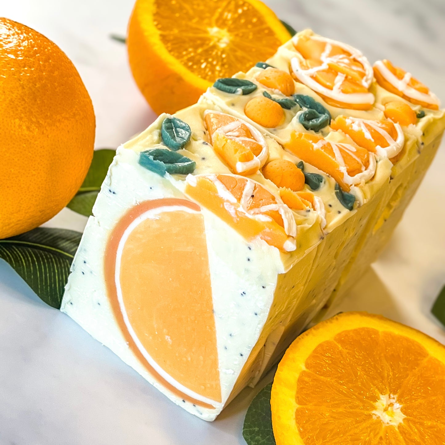 ORANGE ARTISAN SOAP