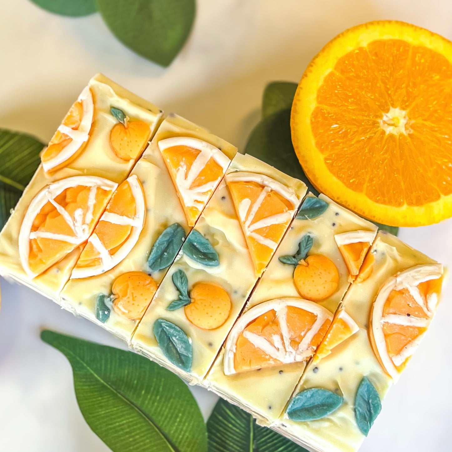 ORANGE ARTISAN SOAP