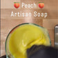PEACH ARTISAN SOAP